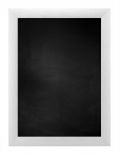 Krijtbord met M62 Aluminium Lijst - Zilver