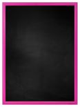 Krijtbord met M2210 Lijst - Roze